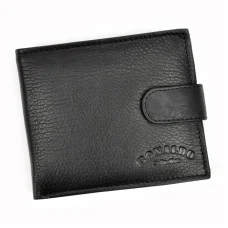 Мужской кожаный кошелек Ronaldo 0002L-D RFID
