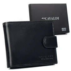 Мужской кожаный кошелек Cavaldi 0002L-P-BS RFID Мужской кожаный кошелек Cavaldi 0002L-P-BS RFID