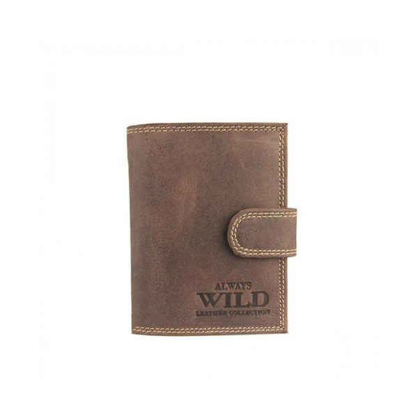 Мужской кожаный кошелек Always Wild 002L-MH