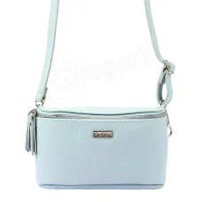 Жіноча шкіряна сумка MiaMore 01-001 DOLLARO SILVER Жіноча шкіряна сумка MiaMore 01-001 DOLLARO SILVER