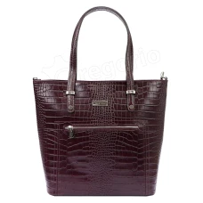 Жіноча шкіряна сумка MiaMore 01-011 CROCO