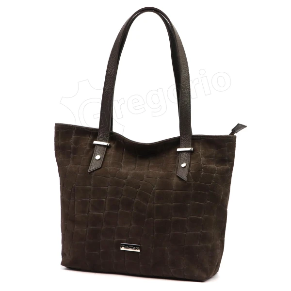 Женская кожаная сумка MiaMore 01-058 CROCO