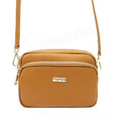 Жіноча шкіряна сумка MiaMore 01-062 DOLLARO GOLD