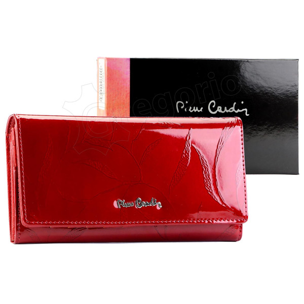 Женский кожаный кошелек Pierre Cardin 02 LEAF-N 100