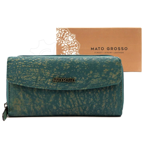 Жіночий шкіряний гаманець Mato Grosso 0635-30 RFID