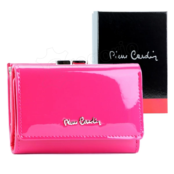 Женский кошелек из натуральной кожи и экокожи Pierre Cardin 07 SHINY 117