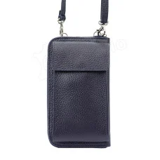 Жіноча шкіряна сумка Gregorio 1707 DOLLARO SILVER BL