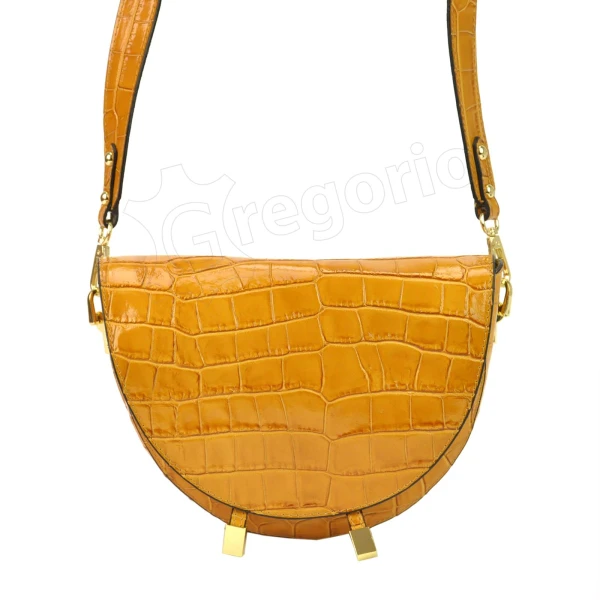 Жіноча шкіряна сумка Luka 19-16-01 CROCO
