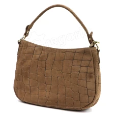 Жіноча шкіряна сумка Luka 24-085 CROCO GOLD