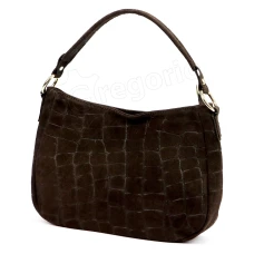 Жіноча шкіряна сумка Luka 24-085 CROCO GOLD
