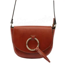 Жіноча шкіряна сумка Patrizia 418-031-BL GOLD