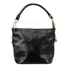 Жіноча шкіряна сумка Patrizia 419-040 MET GOLD