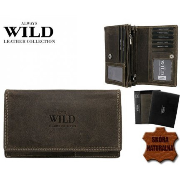Жіночий шкіряний гаманець Always Wild 440-CW