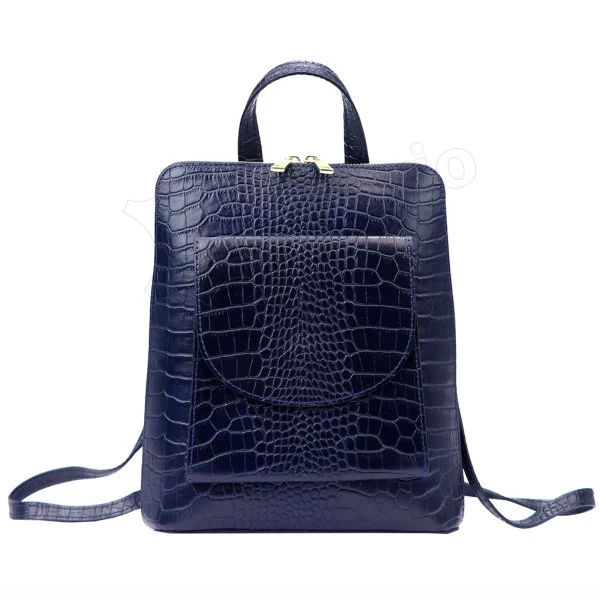 Женский рюкзак из натуральной кожи Patrizia 518-014 CROCO
