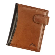 Чоловічий шкіряний гаманець EL FORREST 543-21 RFID