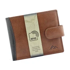 Чоловічий шкіряний гаманець EL FORREST 548-21 RFID Чоловічий шкіряний гаманець EL FORREST 548-21 RFID