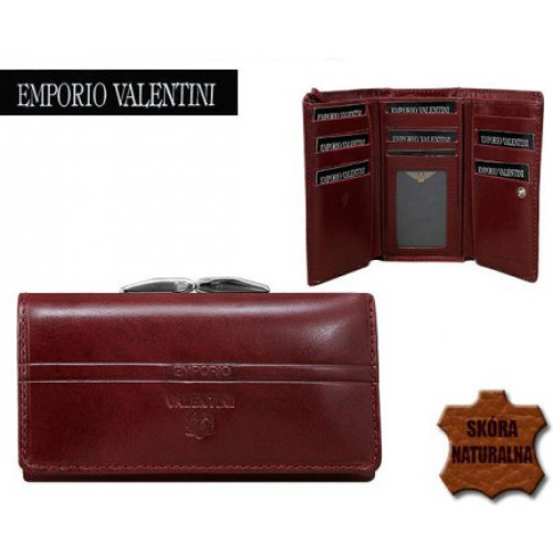 Женский кожаный кошелек Emporio Valentini 563-PL10