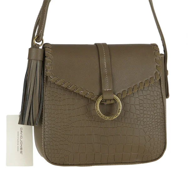 Жіноча сумка з екошкіри David Jones 5630-1.