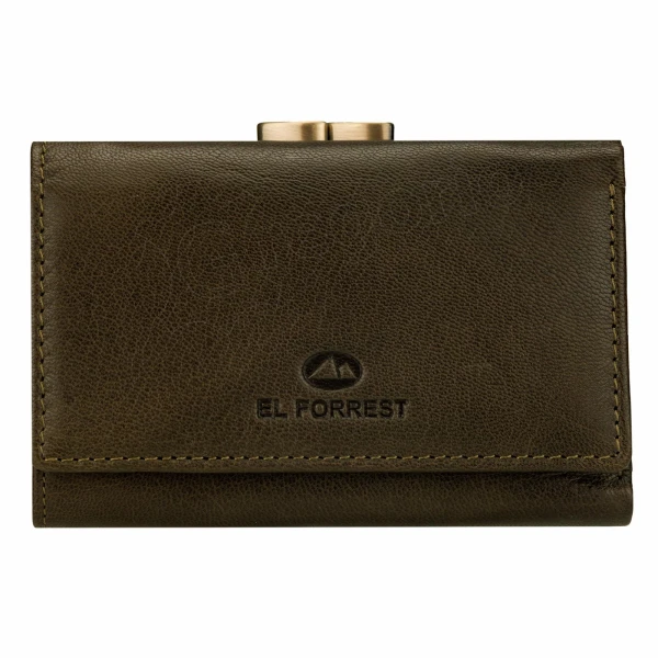 Жіночий шкіряний гаманець EL FORREST 579-04 RFID