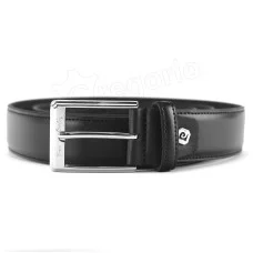 Чоловічий ремінь Pierre Cardin 6228 NERO SILVER