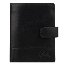 Чоловічий шкіряний гаманець EL FORREST 712-61 RFID