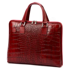 Жіночий шкіряний портфель Camilla 777 CROCO