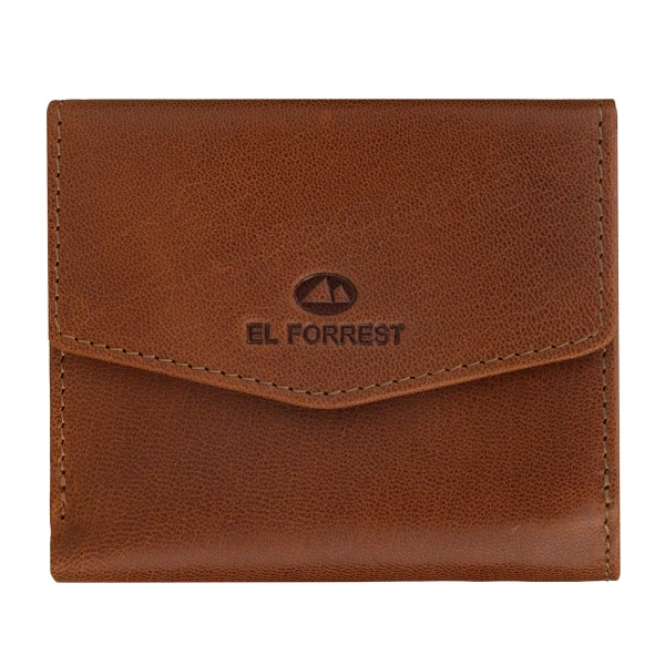 Мужской кожаный кошелек EL FORREST 853-26