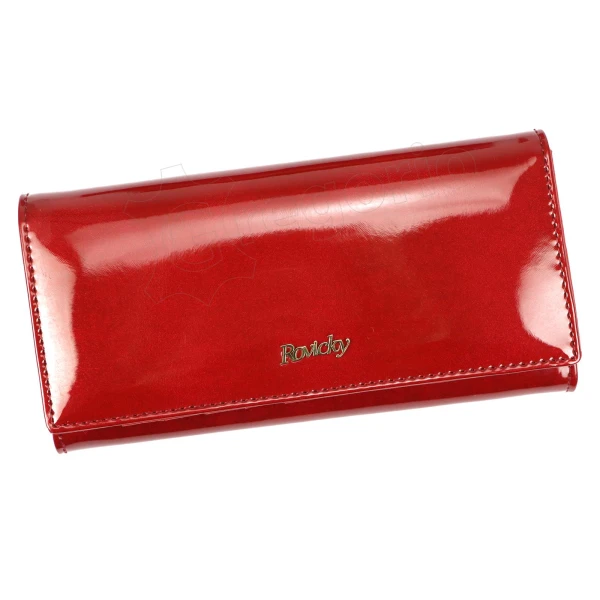 Жіночий шкіряний гаманець Rovicky 8801-MIRN RFID