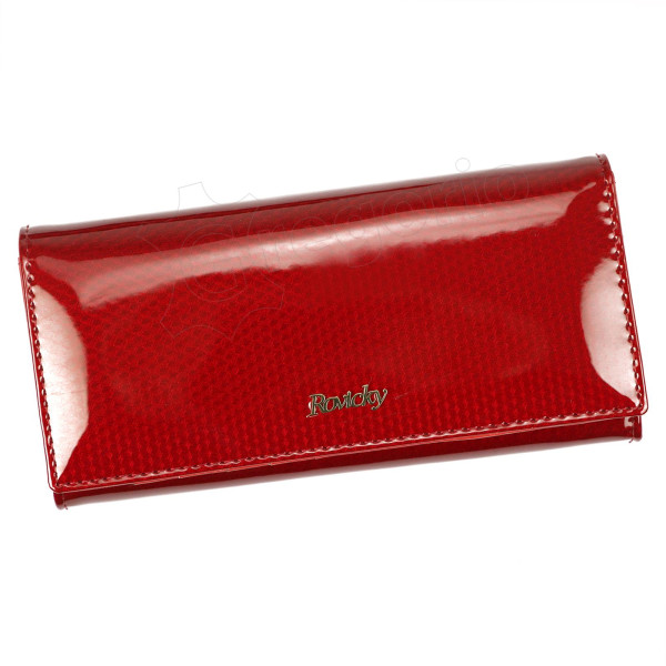 Женский кожаный кошелек Rovicky 8801-SBRN RFID