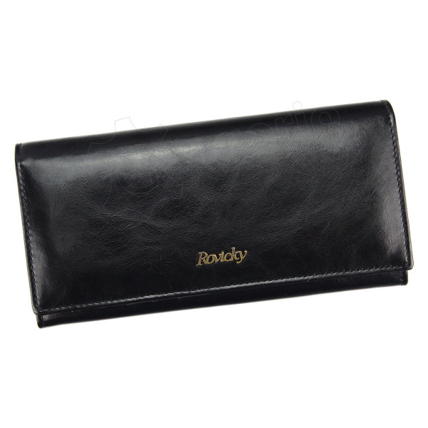 Женский кожаный кошелек Rovicky 8802-BPR RFID