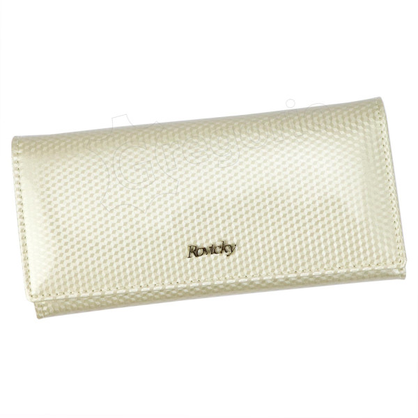 Женский кожаный кошелек Rovicky 8805-SBRN RFID
