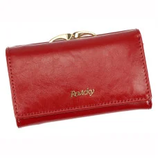 Женский кожаный кошелек Rovicky 8810-BPRN RFID