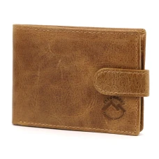 Мужской кожаный кошелек EL FORREST 916-08 RFID