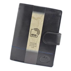 Чоловічий шкіряний гаманець EL FORREST 988-623 RFID