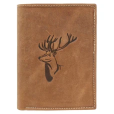 Мужской кожаный кошелек Always Wild ANIMALS N4-CHM DEER
