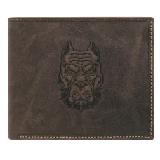 Чоловічий шкіряний гаманець Always Wild ANIMALS N992-CHM-DOG-2