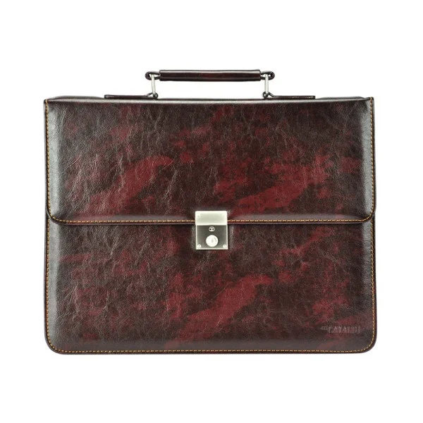 Чоловічий портфель зі екошкіри з екошкіри Cavaldi B020139