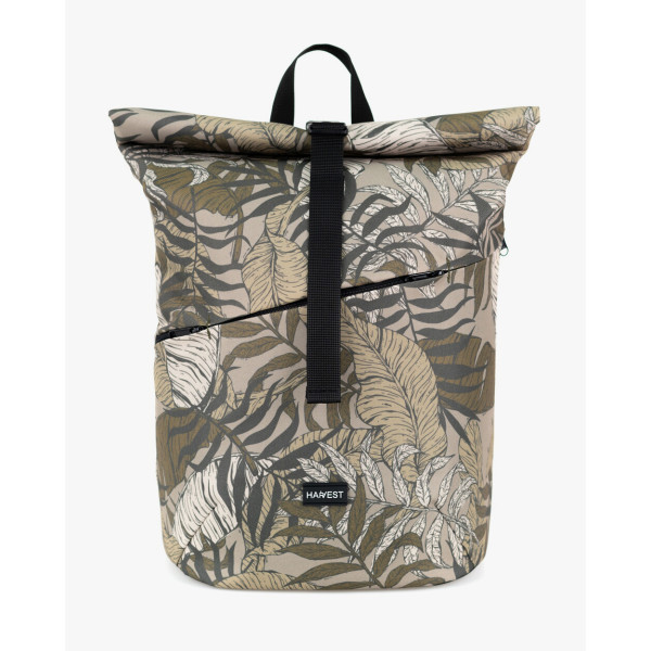 Мужской рюкзак Basic rolltop принт тропик хаки
