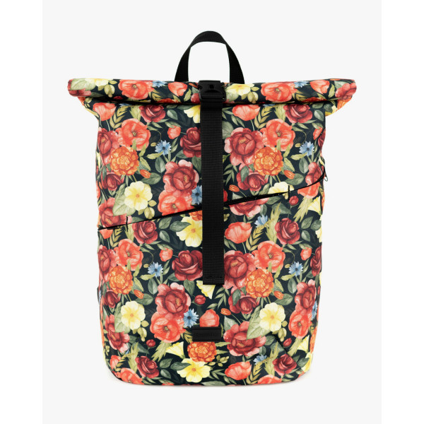 Женский рюкзак Harvest Basic rolltop принт фольк дарк
