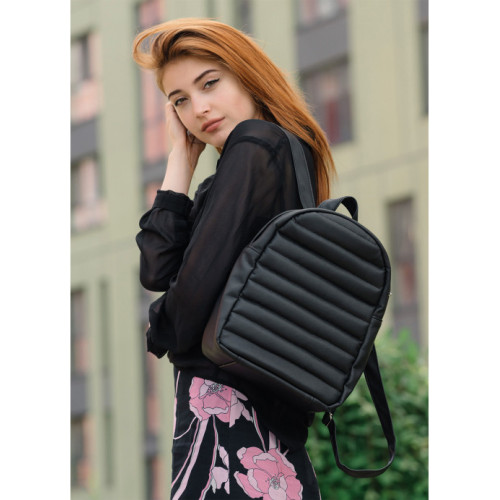 Жіночий рюкзак Sambag Brix MRN black