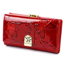Жіночий гаманець із натуральної шкіри та екошкіри Gregorio BTE-108