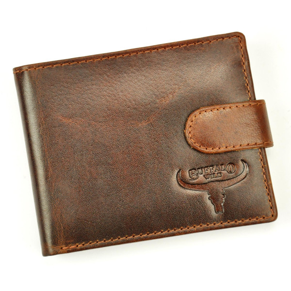 Мужской кожаный кошелек Always Wild BUFFALO N992L-BWJ RFID