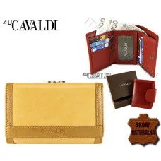 Женский кожаный кошелек Cavaldi CAV-27