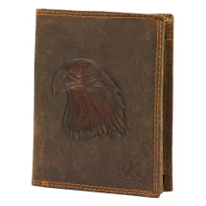 Мужской кожаный кошелек Money Kepper CCH 5601