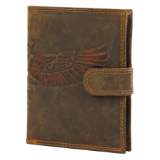 Мужской кожаный кошелек Money Kepper CCH 5601B