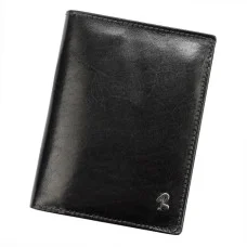Чоловічий шкіряний гаманець Rovicky D1072-RVT BLK-BOX