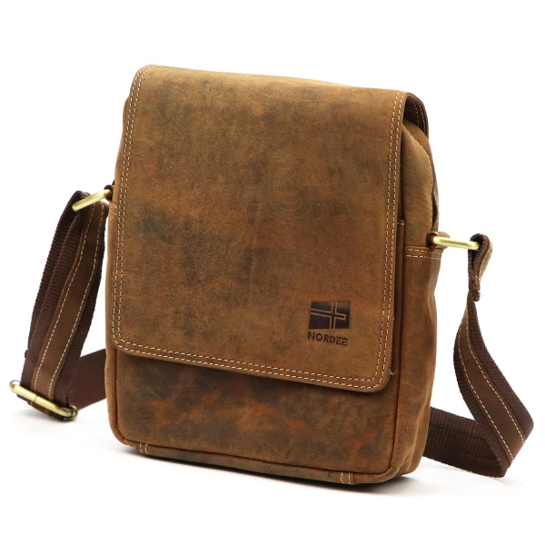 Чоловіча шкіряна сумка Nordee DOH-GM-03