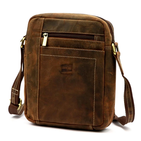 Чоловіча шкіряна сумка Nordee DOH-GM-08