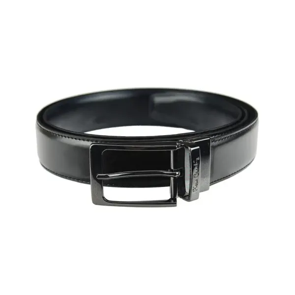 Мужской ремень Pierre Cardin FWJX5 DOUBLE BLACK-BLUE