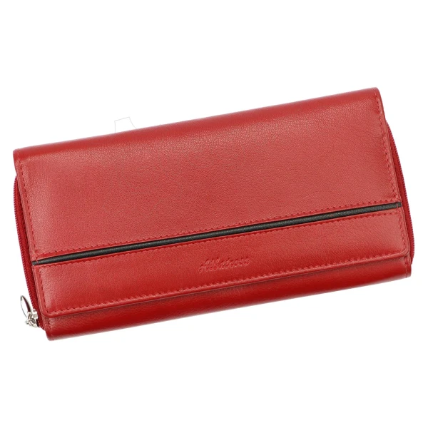 Жіночий шкіряний гаманець Albatross GN LW-L04 PIPE